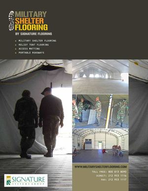 Military Shelter Flooring Brochure 2014