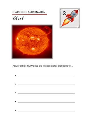 2 DIARIO DEL ASTRONAUTA  SOL