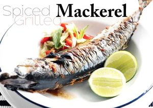 Spicy Grilled Mackerel