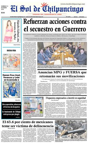 El Sol de Chilpancingo 12 Enero 2014