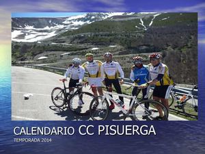 calendario club ciclista pisuerga ......CIPI.... 2014