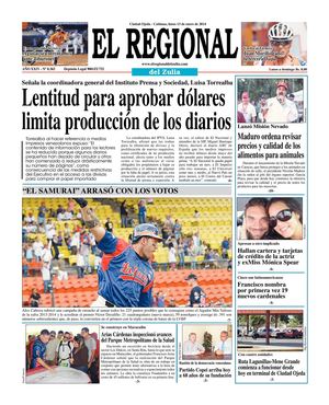 El Regional del Zulia 13-01-2014