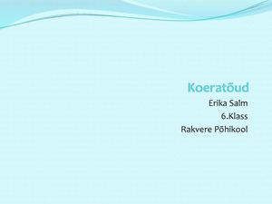 koeratõud+Erika Salm