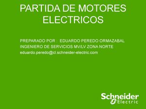 tipos de partidas de motores de corriente alterna trifásicos