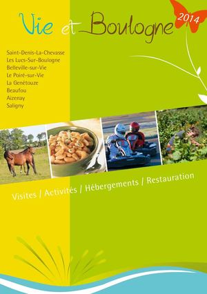 Brochure touristique Vie et Boulogne 2014