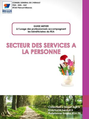 Collection Savoir Agir - Secteur des services à la personne