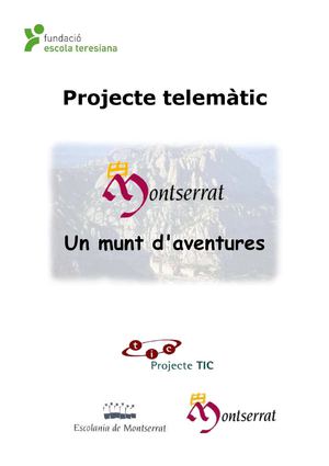 Projecte Montserrat Itinerari 2 escola Sant Josep Teresianes de Gràcia