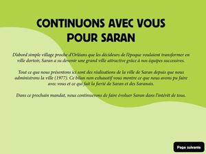 Historique de nos réalisations à Saran