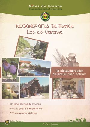 Brochure ses Gîtes de France