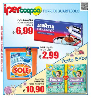 IperCoopca Torri di Quartesolo 21 gennaio - 3 febbraio 2014