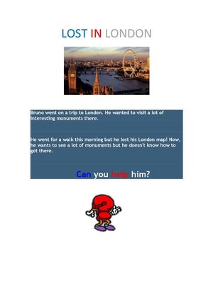 Webquest  Lost in London