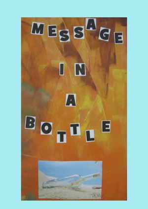 MESSAGE IN A BOTTLE