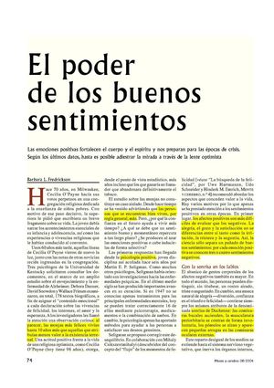 El poder de los buenos sentimientos