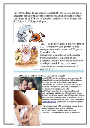 Las enfermedades de transmisión sexual. TIC