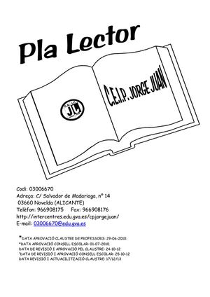 PLA LECTOR 