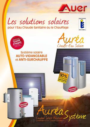 Solutions solaires AUREA, AUER