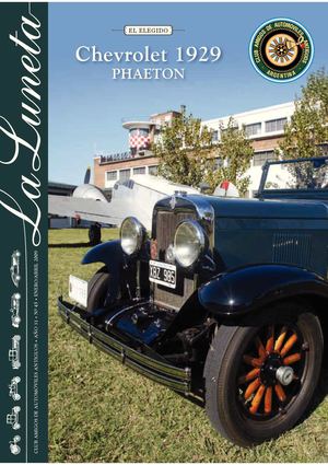 La Luneta 45. Chevrolet Phaeton 1929
