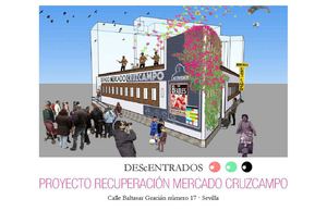 Proyecto Mercado Cruzcampo de Sevilla, por DesCentrados
