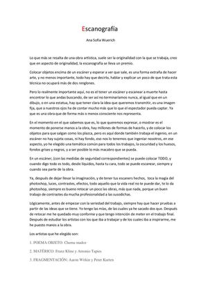Escanografia 2014