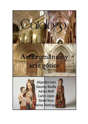 Catálogo arte románico y arte gótico 