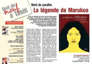 La légende de Marukoa, Tikimag du 08 janvier