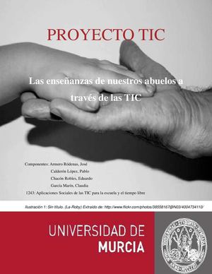 Las enseñanzas de nuestros abuelos a través de las TIC