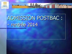 admission post bac