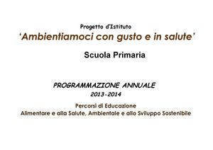 Programmazione Primaria