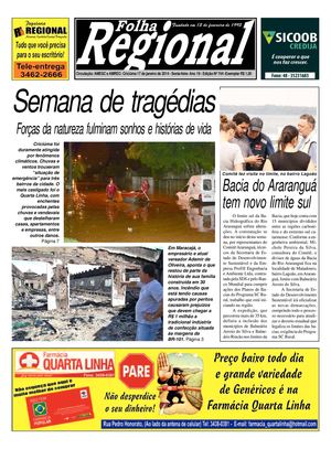 Folha Regional ed 744 - 17/01/2014