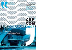 Le programme du 18e Forum Cap'Com