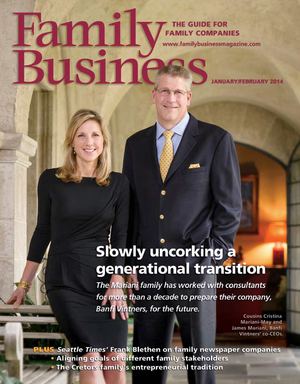 Family Business Magazine--January/February 2014