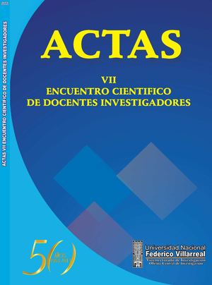 ACTAS DEL VII ENCUENTRO CIENTÍFICO DE PROFESORES INVESTIGADORES
