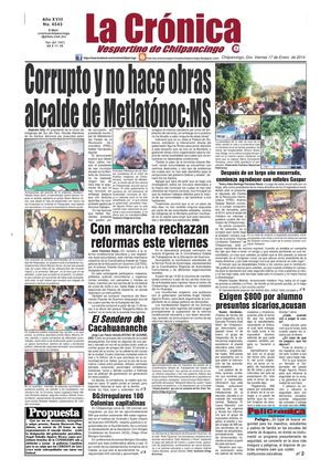 La Crónica 17 de enero 2014