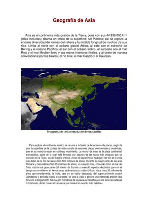Geografía de Asia
