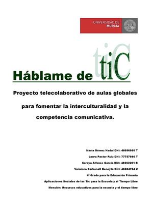 Háblame de TIC
