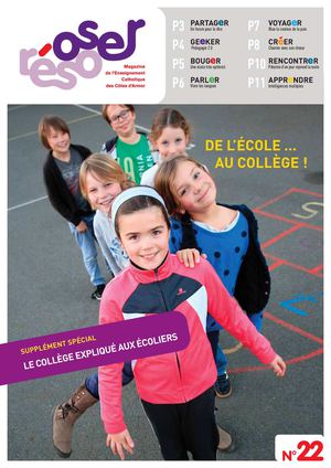 OserRéso N°2 - Le Magazine de l’Enseignement Catholique des Côtes d’Armor