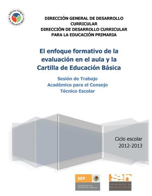 El enfoque formativo de la evaluación
