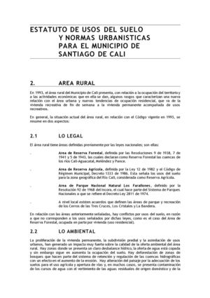 ESTATUTO DE USOS DEL SUELO