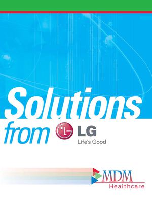 Healthcare Grade LG TV Solutions From MDM Commercial
