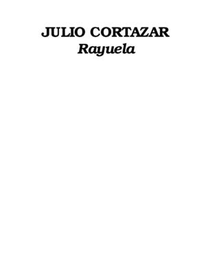 rayuela julio cortazar