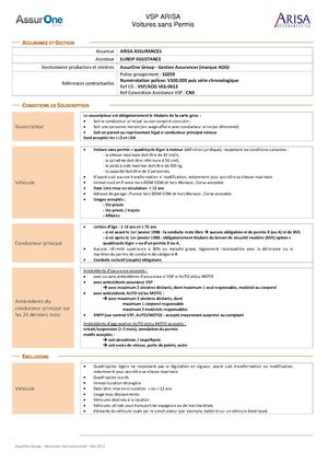 Assurances automobiles : voiture sans permis