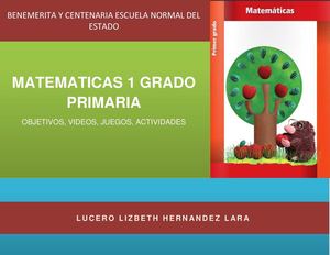 MATEMATICAS 1ER GRADO