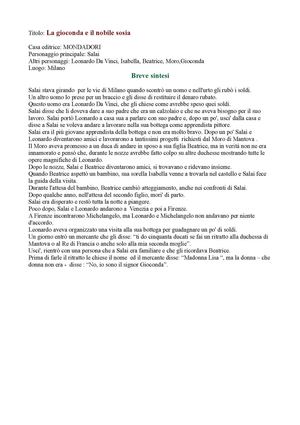 La Gioconda e il nobile sosia (Nicolò)