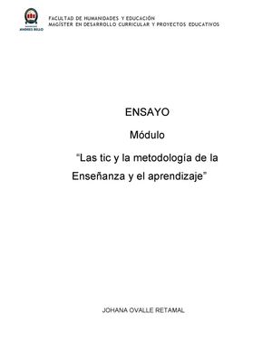 Ensayo de las Tics