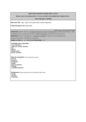  Ficha Web
