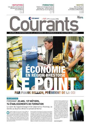 Courants journal économique de la CCI Brest