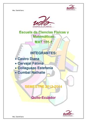 Cuaderno virtual MAT101-1