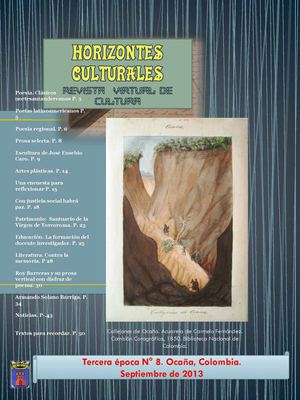 HORIZONTES CULTURALES 8 2013