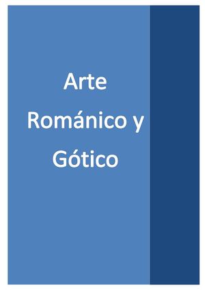 Arte Románico y Gótico