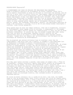 O ACOBERTAMENTO DOS CASOS DE UFOLOGIA SÃO REALIZADOS PELA MAÇONARIA